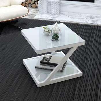 

simple and modern side table stalinite Small tea table square creativity tea table drawing room small table modern furniture