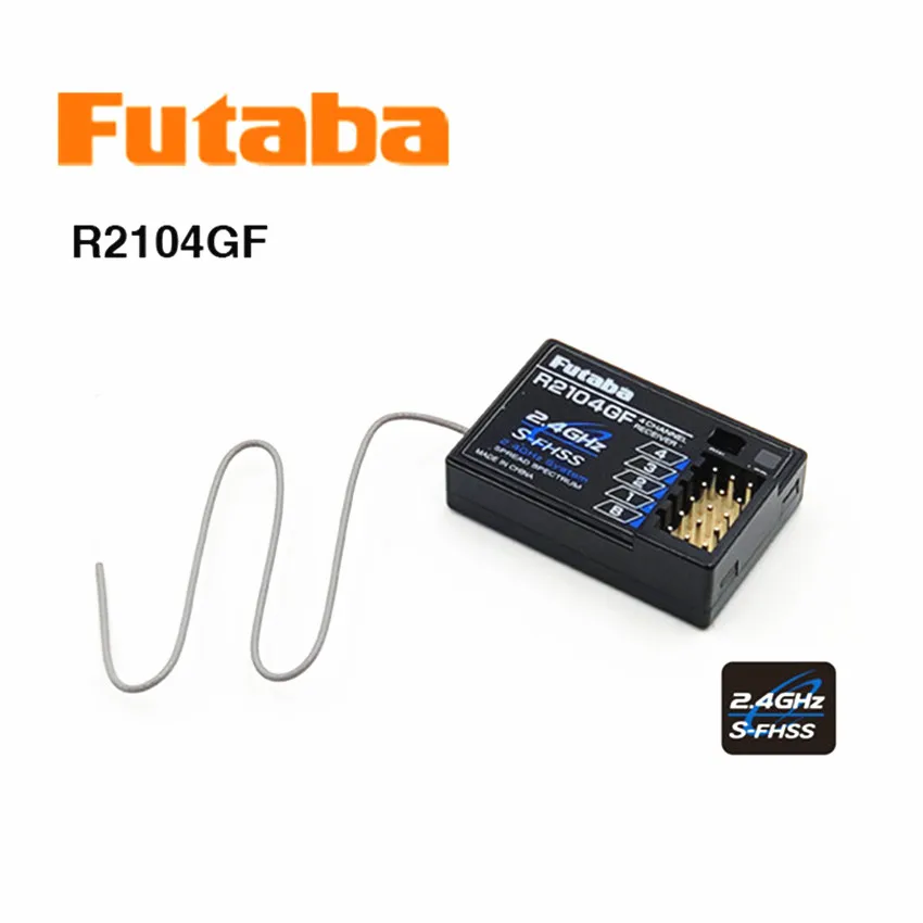 

Original Futaba R2104GF HV 2.4G 4-Channel S-FHSS Receiver for RC Car RC Board