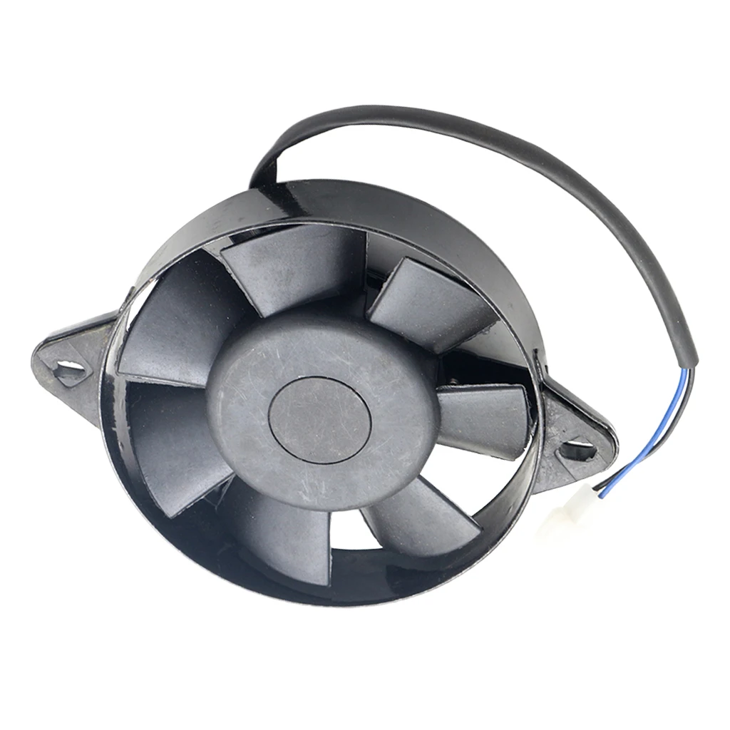 12v Motorcycle Cooling Fan, Electric Engine Radiator Cooling Cooler for ATV UTV Go Kart Quad 150cc 200cc 250cc