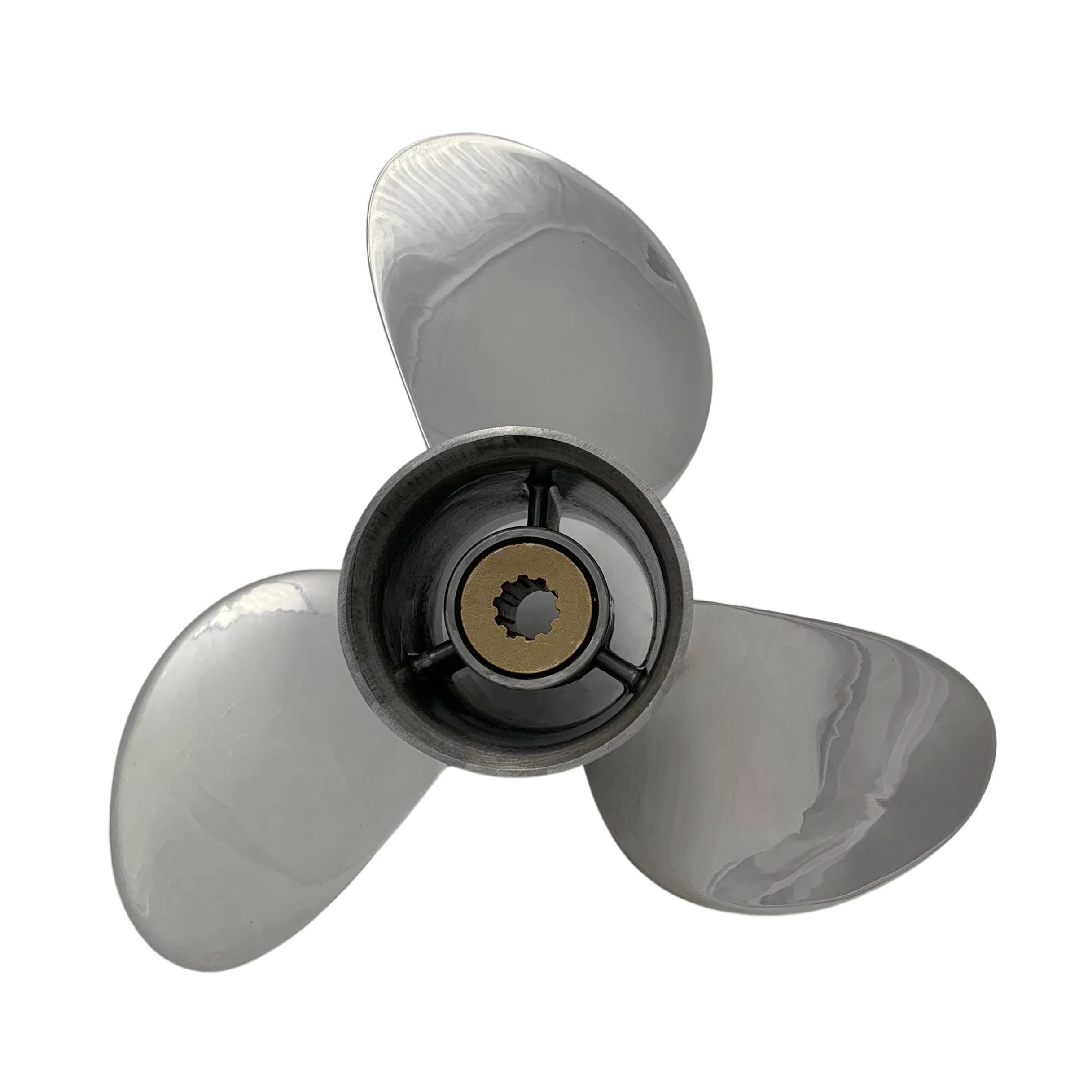 ARKDOZA Boat Propeller 10 4x12 Fit For Suzuki Outboard DF2530 Stroke