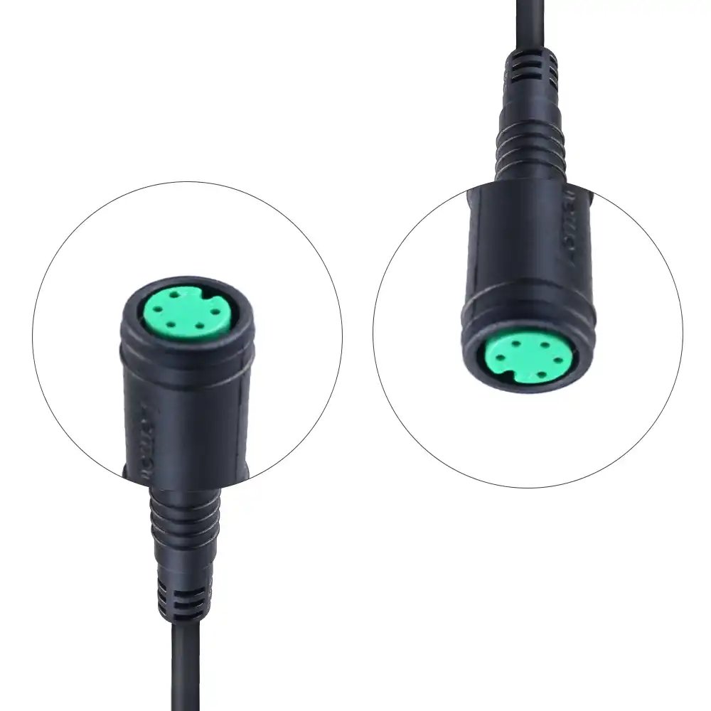 Waterproof Extension Cable For Bafang Central Motor//Mid Drive Motor Kit Display Three Types Display Extension Cable