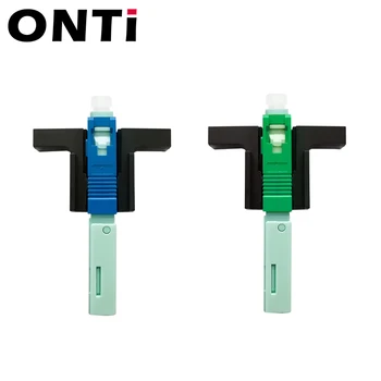 ONTi High Quality 53MM SC APC SM Single-Mode Optical Connector FTTH Tool Cold Connector Tool SC UPC Fiber Optic Fast Connnector 3