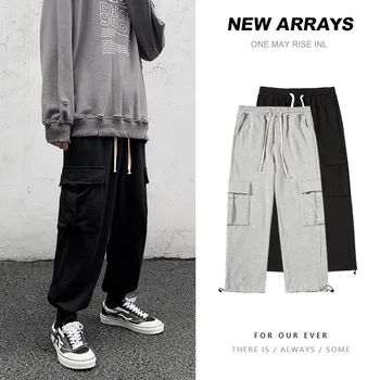 

YANT 2020 Autumn Clothing New Style Japanese-style Origional Popular Brand Male Multi-pockets Casual Loose Versatile Sweatpants
