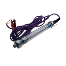 12V 100W 10000 Lumens LED Submersible Fishing Light 6 Sides Underwater Fish Finder Lamp with 6m Cord
