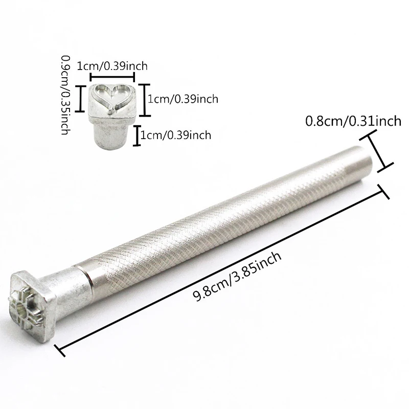 32 Metal Stamp Punch Set Tool Leather Carving Stamp Tool DIY Leather Craft Printing Punch Seal