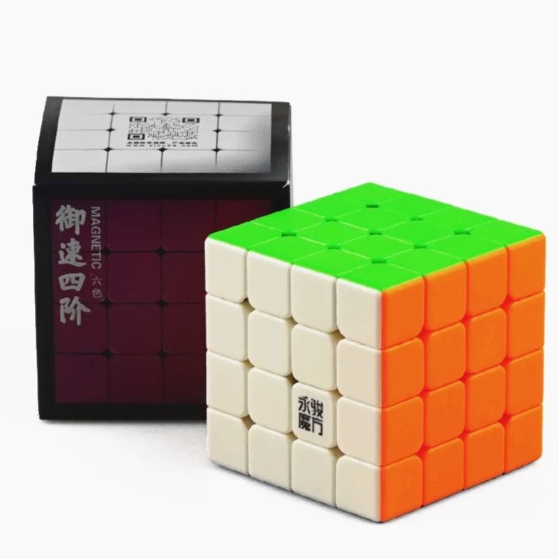 Yongjun YJ Yusu V2M 4x4x4 Magnetic cube 4x4x4 Puzzle Professional magic cube 4x4 Magnetic Speed Cube Educational Toys for kids 6