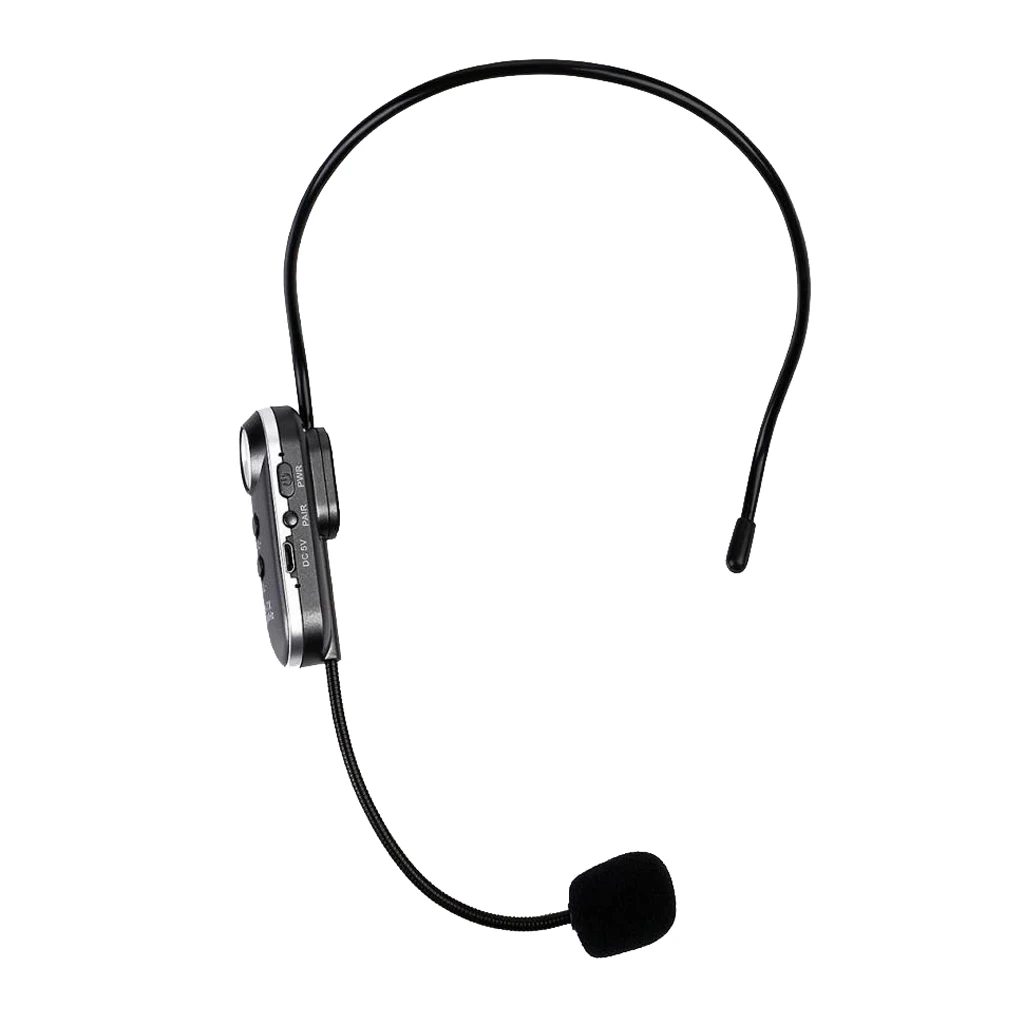 

Radio Head Wireless Mic Loudspeaker FM Bluetooth Function with USB Cable