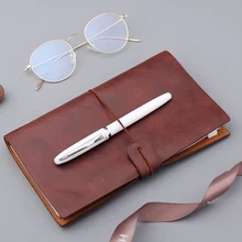 A6, высокое качество, твердый переплет, пустой, Ретро стиль, записная книжка из искусственной кожи, бизнес-блокнот,,, Библейский планировщик, ручная работа