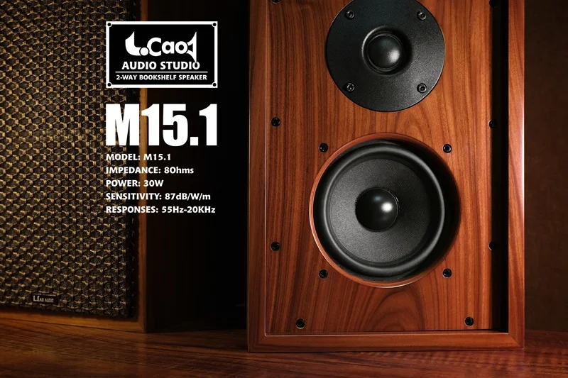 

New M15.1 English style bookshelf speaker