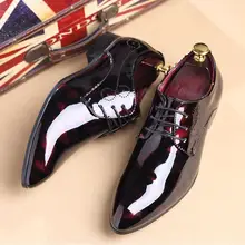 Роскошные Дизайнерские Кожаные броги мужские туфли на плоской