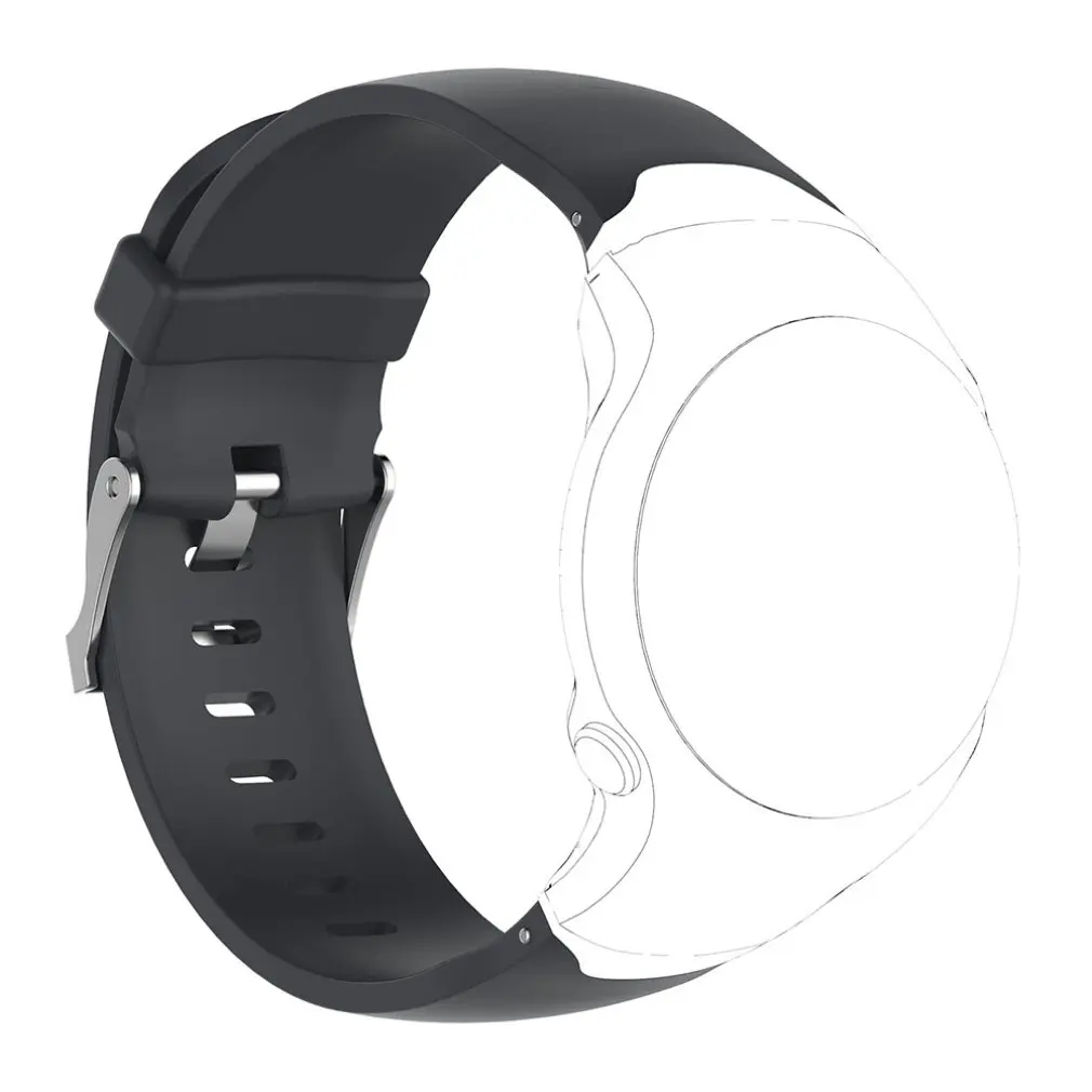 Наручный ремешок для Garmin Approach S3 gps ремешок для часов Силиконовый сменный ремешок для часов с инструментом монохромный ремешок