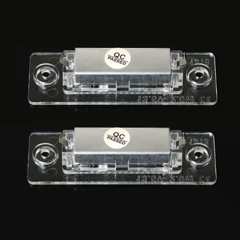 

Set LED License Plate Lights 1Pair 18 White For Touran Golf Passat Caddy T5 2pcs Brand new