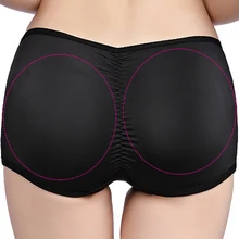 Поддельные задницы женские ягодицы и бедра Enhancer формирование бесшовные ягодицы подтягивающие брюки пуш-ап тело формирователь мягкий нижнее белье