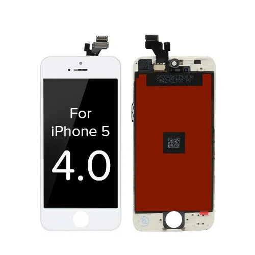 For iPhone 5 White AAA++ экран Замена для iPhone 6 6S 7 8 Plus ЖК-дисплей с 3D кодирующий преобразователь сенсорного экрана в сборе для iPhone 5 5C 5S lcd - Цвет: For iPhone 5 White