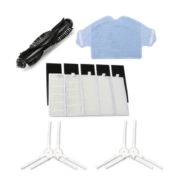 

Robotic Vacuum HEPA Filter Sticker Film Mop Cloth Main Side Brushes for 360 S6 robot Vacuum Cleaner Brush Parts Accessories