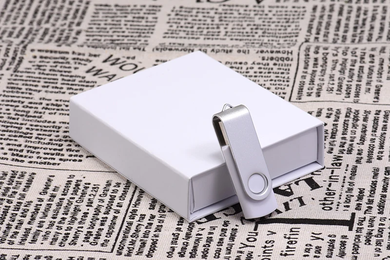 Пользовательский логотип печать белый поворотный usb 2,0 флеш-накопитель 32 ГБ 8 ГБ 16 ГБ usb флеш-накопитель memorys stick pendrive(более 10 шт. бесплатный логотип