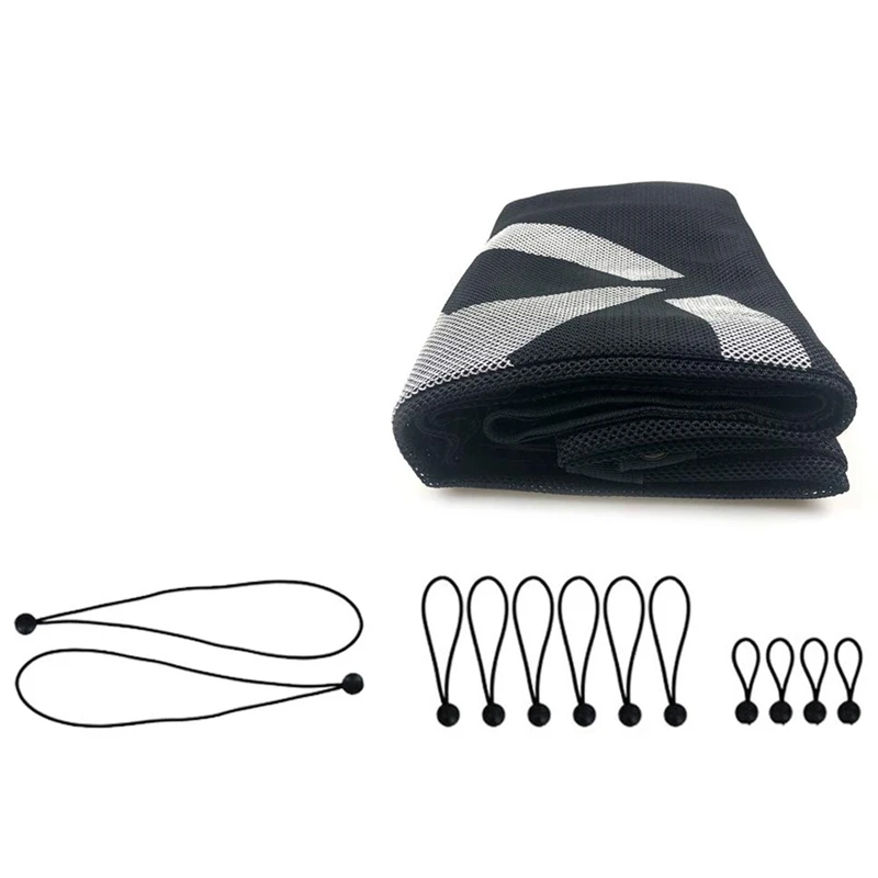 

Sunshade Mesh Shade Top Cover Provides Roof UV Sun Protection for 2018+ Jeep Wrangler JL 4-Door Car Accessories