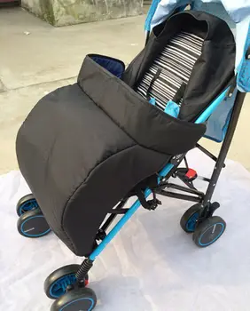 

Pram Cosy Stroller Cover Footmuff Fits Buggy Pushchair Stroller Socks Leg Warmer Portable Padded Convenient to Walking