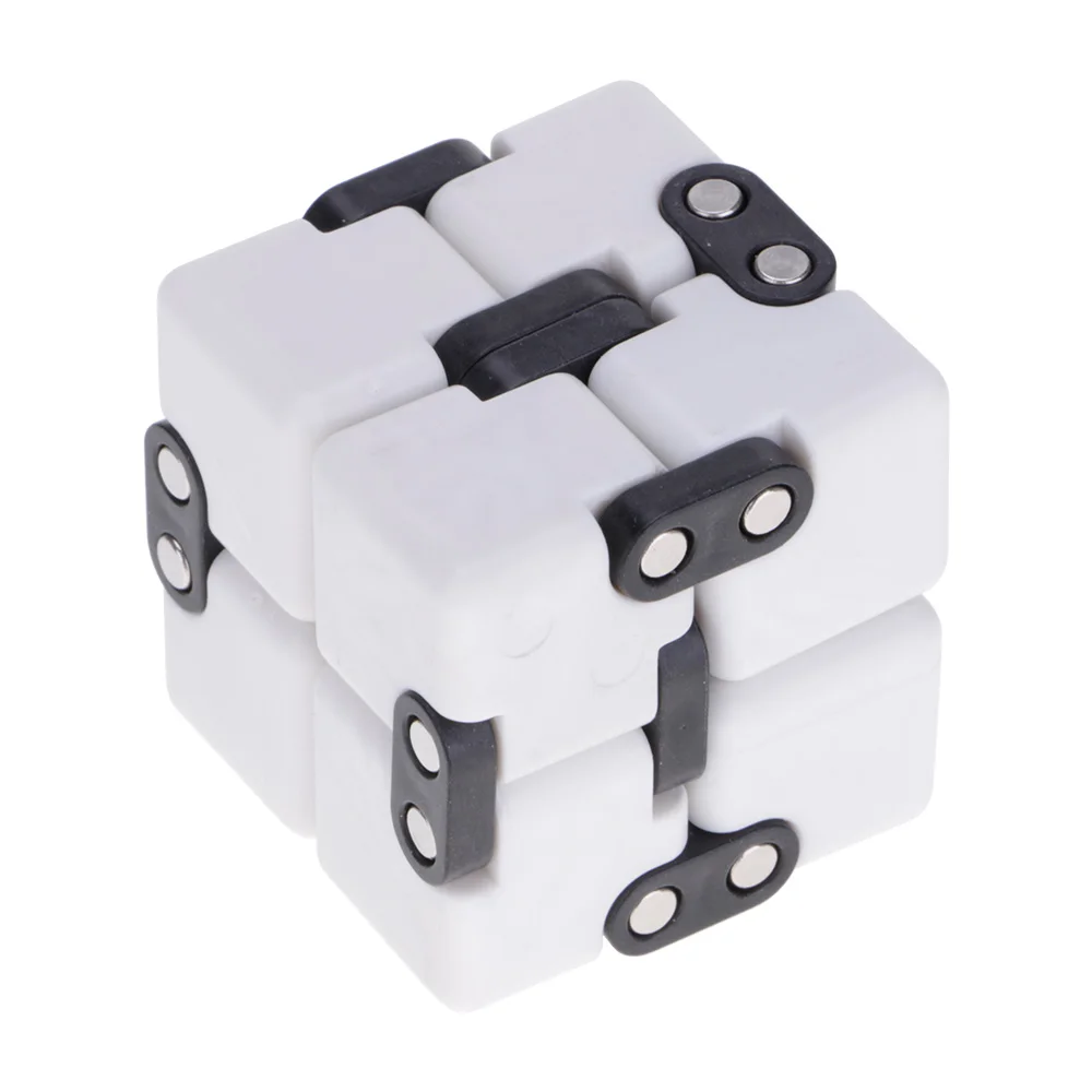 Декомпрессионный Cuboid унисекс ABS+ Металл Вращающийся Спиннер развития Brainpower пластиковый материал нежный и прочный