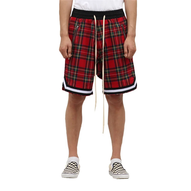 Men's summer casual shorts men's new loose shorts 2019 Street reading breathable elastic waist fashion casual lace shorts men