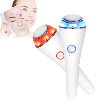 

Electric Facial Massager, Hot & Cold Vibration Face Eye Massage Anti-Ageing Wrinkle Lifting Tool