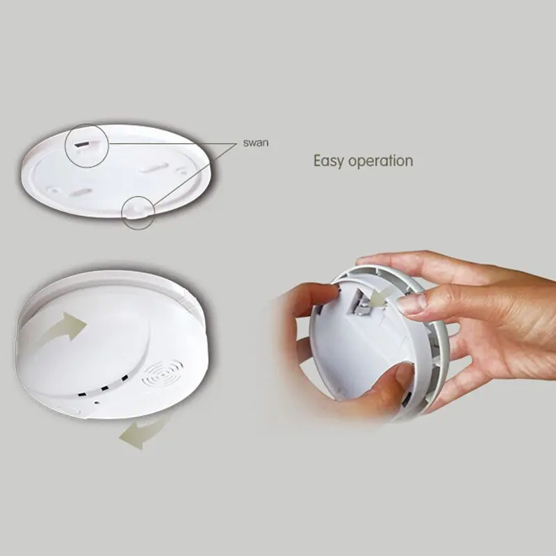 433MHz Wireless Smoke Detector Fire Sensor For G18 W18 GSM WiFi Security Home alarm system Auto Dial alarm Systems
