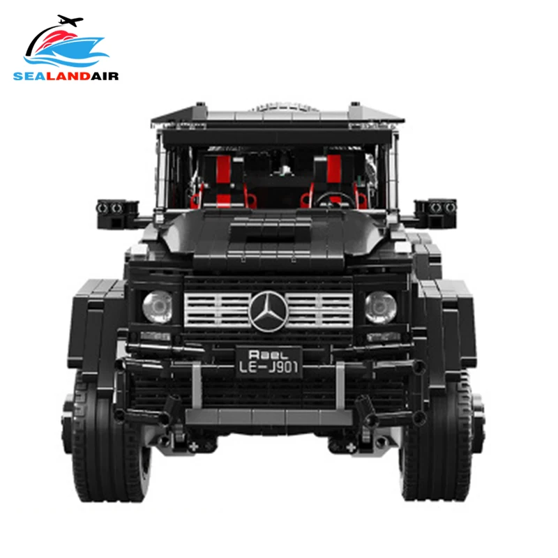 

LE-J901 13070 Technic Car Series Compatible MOC 2425 G63AMG 6X6 LAND CRUISER Set Model Building Blocks Bricks Cars Toys
