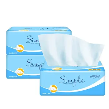 

3Pack Silky Smooth Soft Premium 4-Ply Toilet Paper Kitchen Toilet Facial Tissues