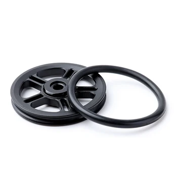 

2Pcs Aluminum Alloy Bicycle Easy Wheel Easywheel For Brompton Folding Bike Easy Wheels Quick Replacement Tire