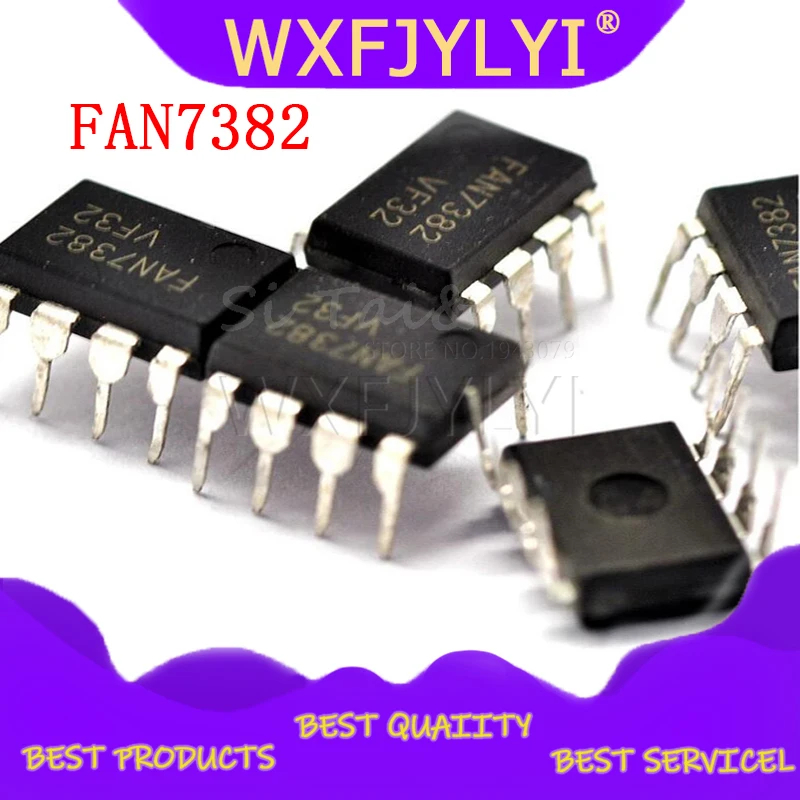 5 шт./лот FAN7382 драйвер ворот для MOSFET IGBT 600V High Side | Электронные компоненты и