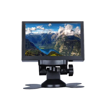 

S501H Mini 5inch Monitor 5CH VGA/BNC/AV/HD/Ypbpr LCD Display Screen 800 * 480 Cross Line for DVR, DVD, PC, CCD, CCTV, Camera