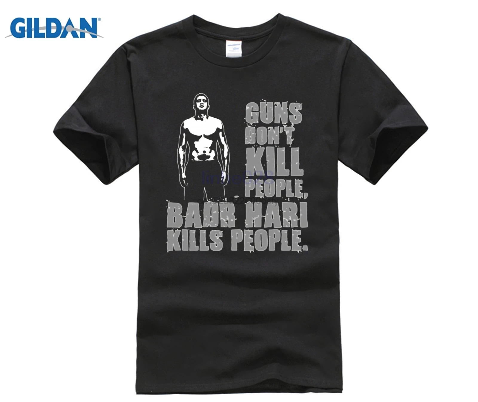Badr Hari Golden Boy Kick Boxer Kickboxing Netherlands Turkey T Shirt Print T-Shirt Mens Short Sleeve Hot Top Tee Plus Size | Мужская