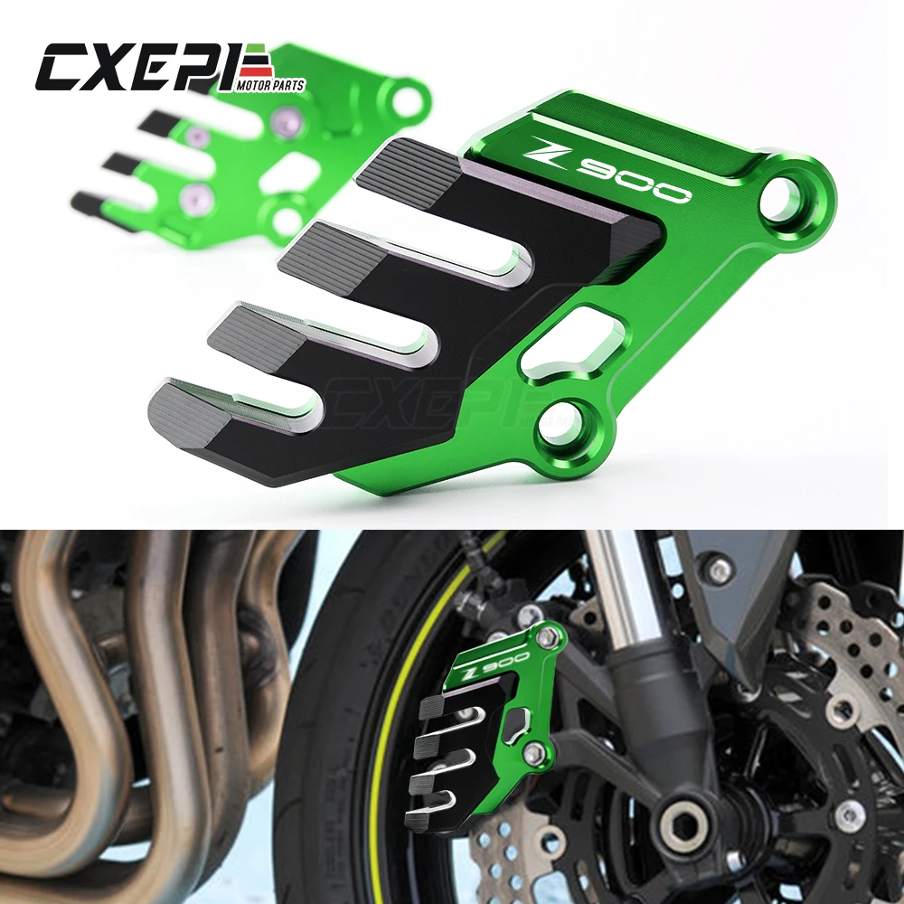 Мотоциклетные аксессуары для Kawasaki Z 900 Z900 2017 2018 2019 CNC передний тормозной суппорт защитная крышка|Накладки и