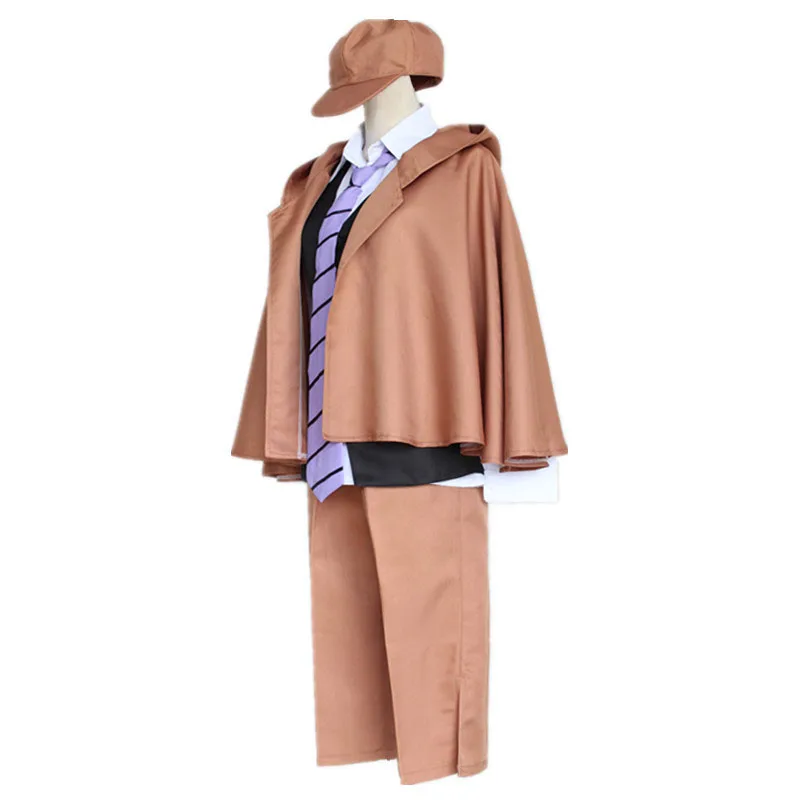 Anime-Bungo-Stray-Dogs-Detective-Ranpo-Edogawa-Cosplay-Costumes-Vest-Cloak-Pants-Tie-Hat-Uniform-Suit (3)