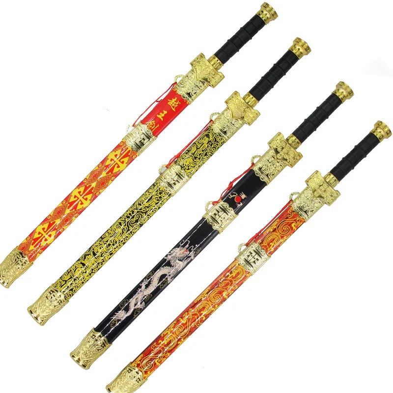 

Manufacturers Direct Selling Wooden CHILDREN'S Toy Sword Wood Sword Series Temple Fair Activity Scenic Area Stall Wholesale