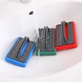 

Creative with Handle Thick Spong Mop Kitchen Sink Tile Wipe Decontamination Magic Mop Tub Floor Cleaning Brush