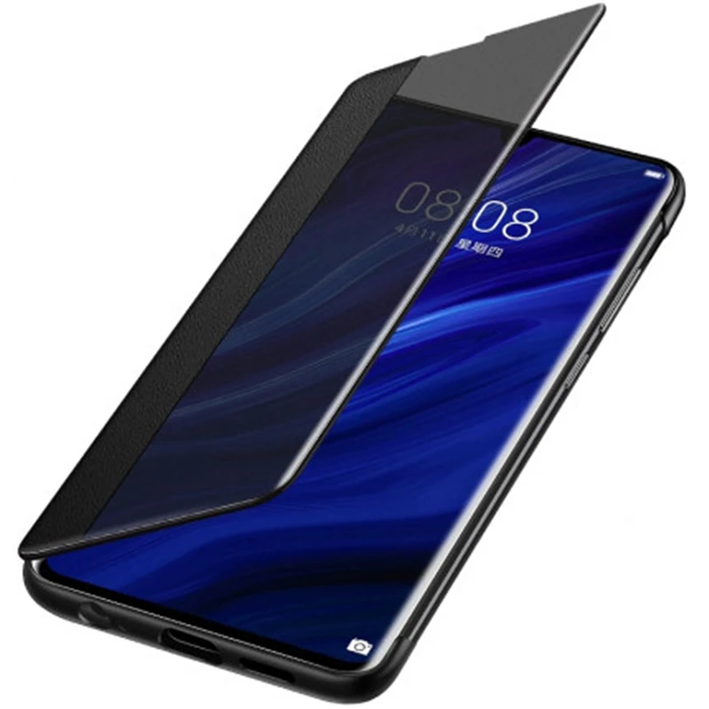 Ultra Thin Smart View Leather Flip Case Cover