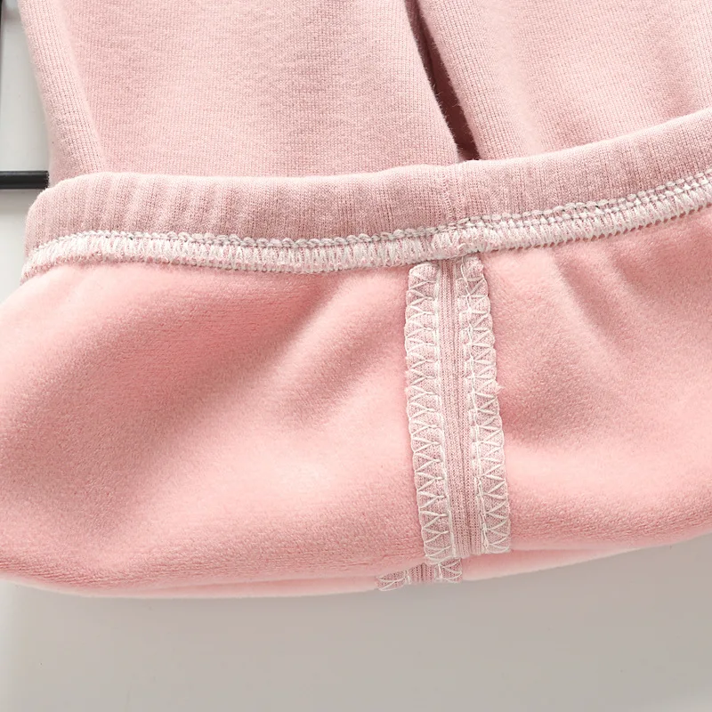 Crawler Autumn And Winter New Style Girls Brushed And Thick Leggings Korean-style Trend Baby Girls Slim Fit Leggings