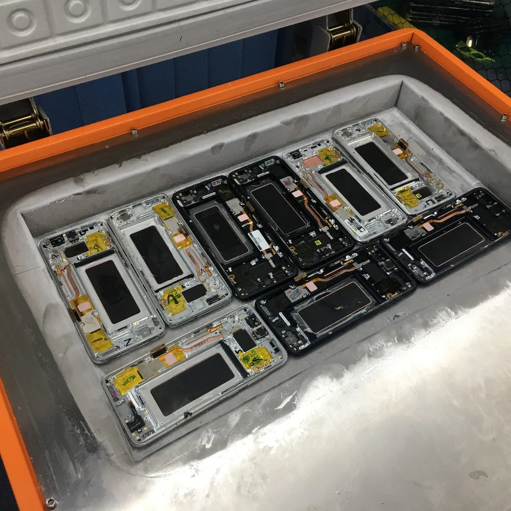  Q7R 220V -185 Degree LCD Screen Freezer Separator For Samsung Edge OLED Glass Separating Repair Rep