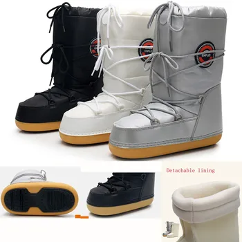 

baby shoes boots winter Child's Winter Snow Boots Ankle Boots Overcoat Platform Non-Slip Shoes infant kids booties Обувь детская