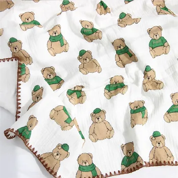 

Baby Blanket Newborn Baby Swaddling Blankets Muslin Baby Swaddle Wrap Soft Organic Kids Toddler Stroller Bedding Bath Blankets