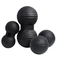 4 шт. массажные мячи для Лакросса, йоги, арахисового мяча, бодибилдинга, фитнеса, тренажерного зала, массажер для дома, роликовый Пилатес, упражнения, релиз мышц