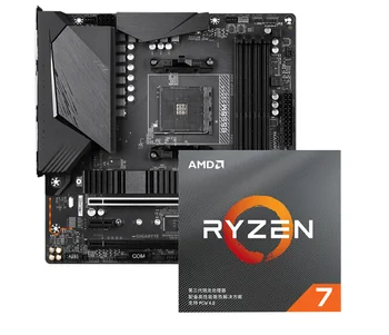B550M AORUS PRO Материнская плата + R5 3500X/R5 3600X/R5 5600X CPU материнская плата + набор ЦП