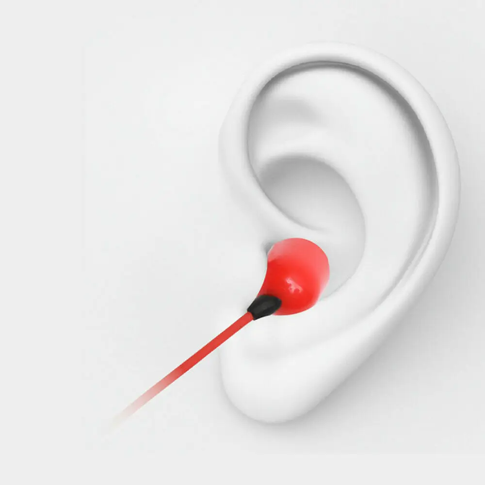 Super Bass Headset 3.5mm In-Ear Earphone Stereo Earbuds Headphone Wired 3 Meters Extra Long Cable for Professional DJ Monitoring