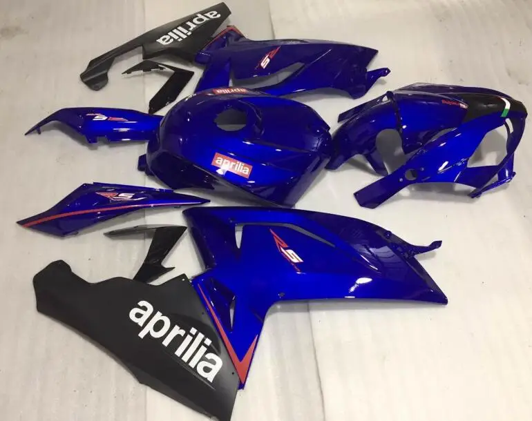 ABS литья под давлением полный обтекатель комплект подходит для Aprilia RS125 06 07 08 09 10 11 RS4 RSV 125 2006-2011 Обтекатели Лидер продаж синий