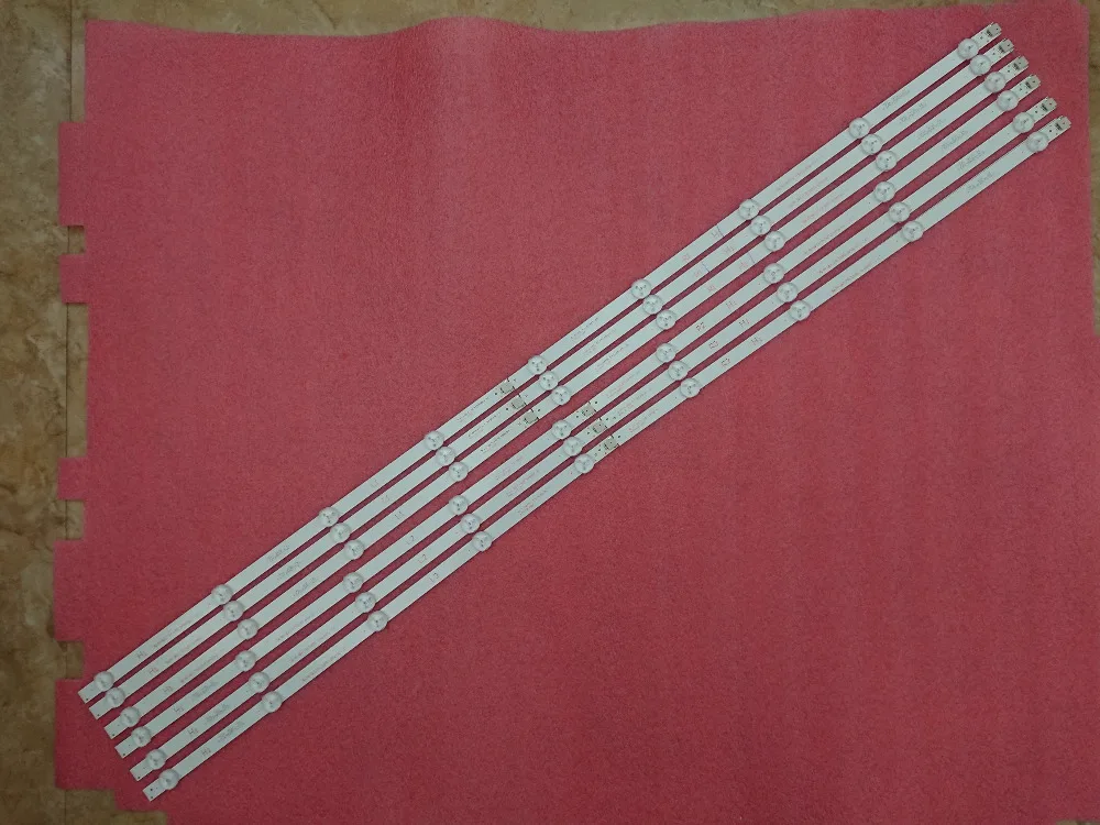 

New 6 PCS*9LED 94cm LED strip Replacement for LG 47LA6200 47LN5400 6916L-1527A 6916L-1528A 6916L-1547A 6916L-1529A