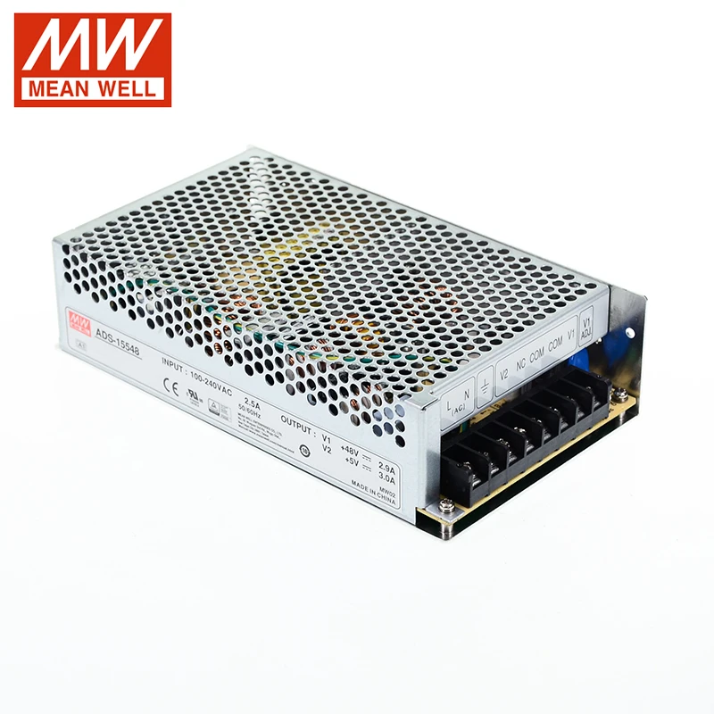 Импульсный источник питания Meanwell ADS-15512 ADS-15524 5 в 12 В 24 48 155 Вт | Лампы и освещение