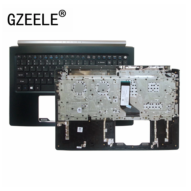 GZEELE 95%New Upper case For Acer ASPIRE 5 6 7 A615 A615-51 A515-51G N16Q2 N17C4 563W A517Palmrest Cover With Us keyboard | Компьютеры и