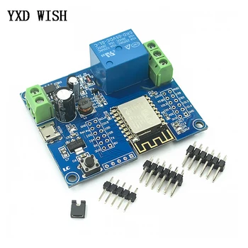 

ESP8266 Wireless WIFI Relay Controller Module ESP-12F For IOT Smart Home APP DC 5V-80V 5V WiFi ESP8266 Relays ESP-12