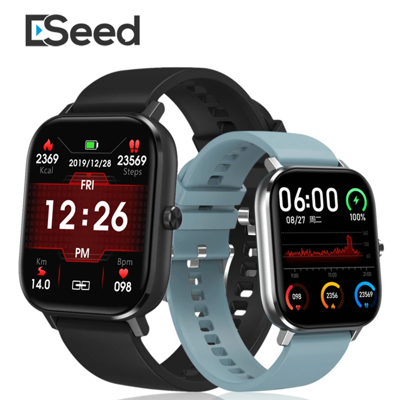 Смарт часы ESEED DT35 мужские Bluetooth ЭКГ 1 54 дюйма PK P8 GTS EH8|Смарт-часы| |